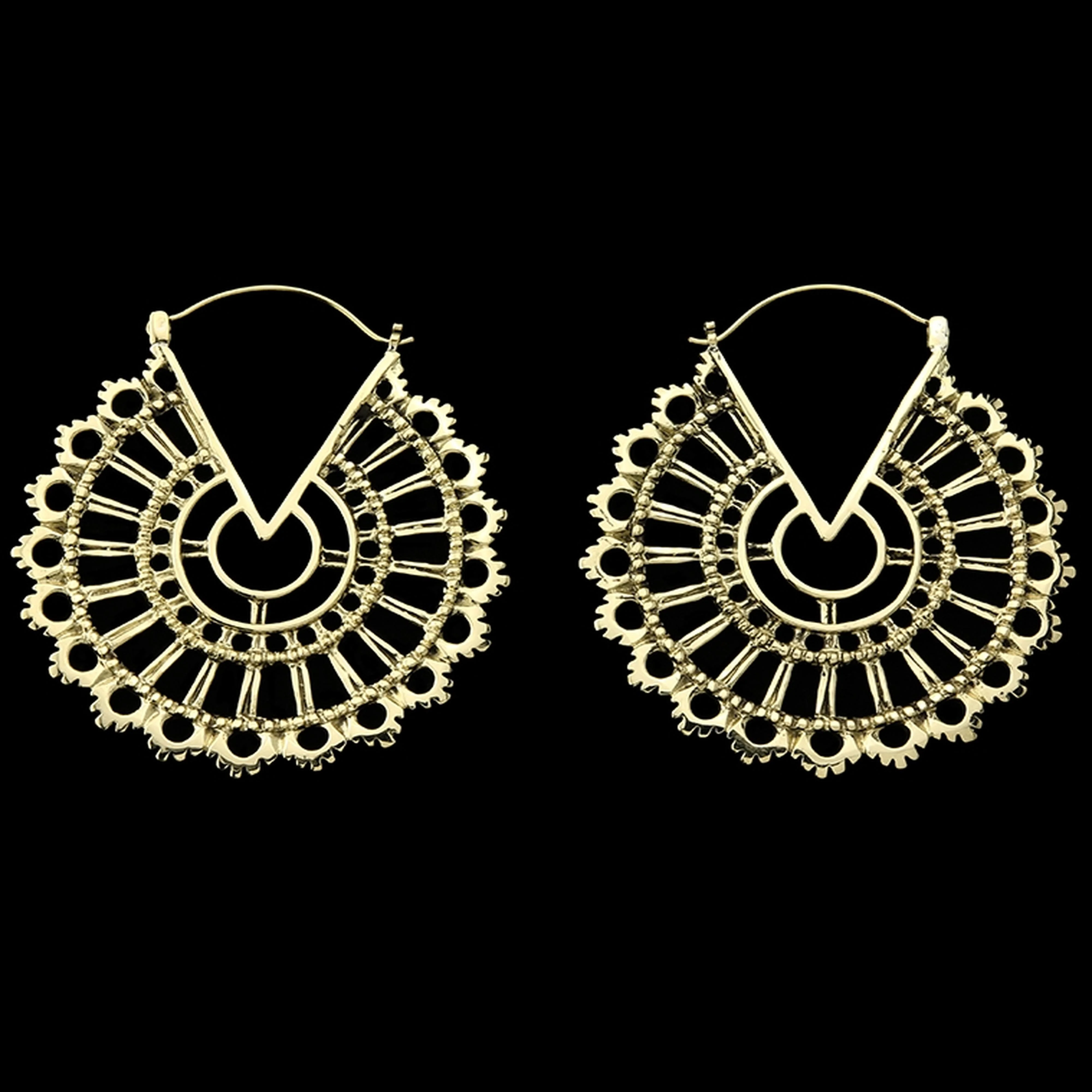 18G Ordinate Brass Hangers - Earrings