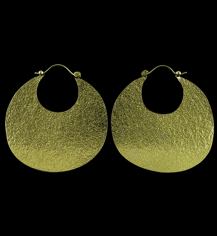 Abstruse Brass Hangers - Earrings
