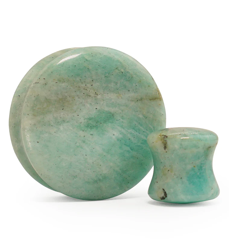 Amazonite Stone Plugs - Image 3