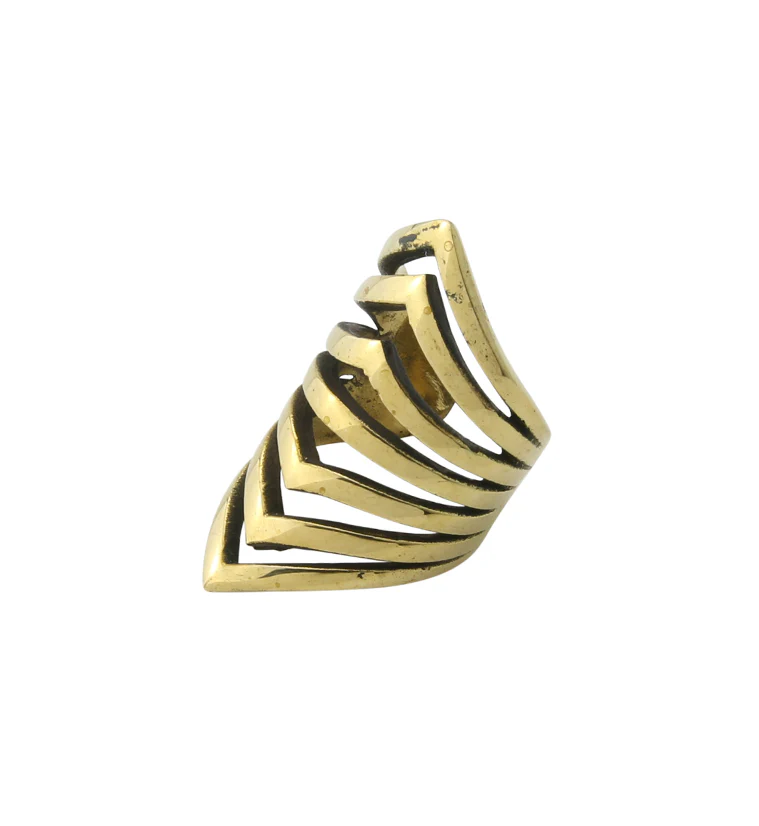 Apex Brass Ear Cuff - Image 3
