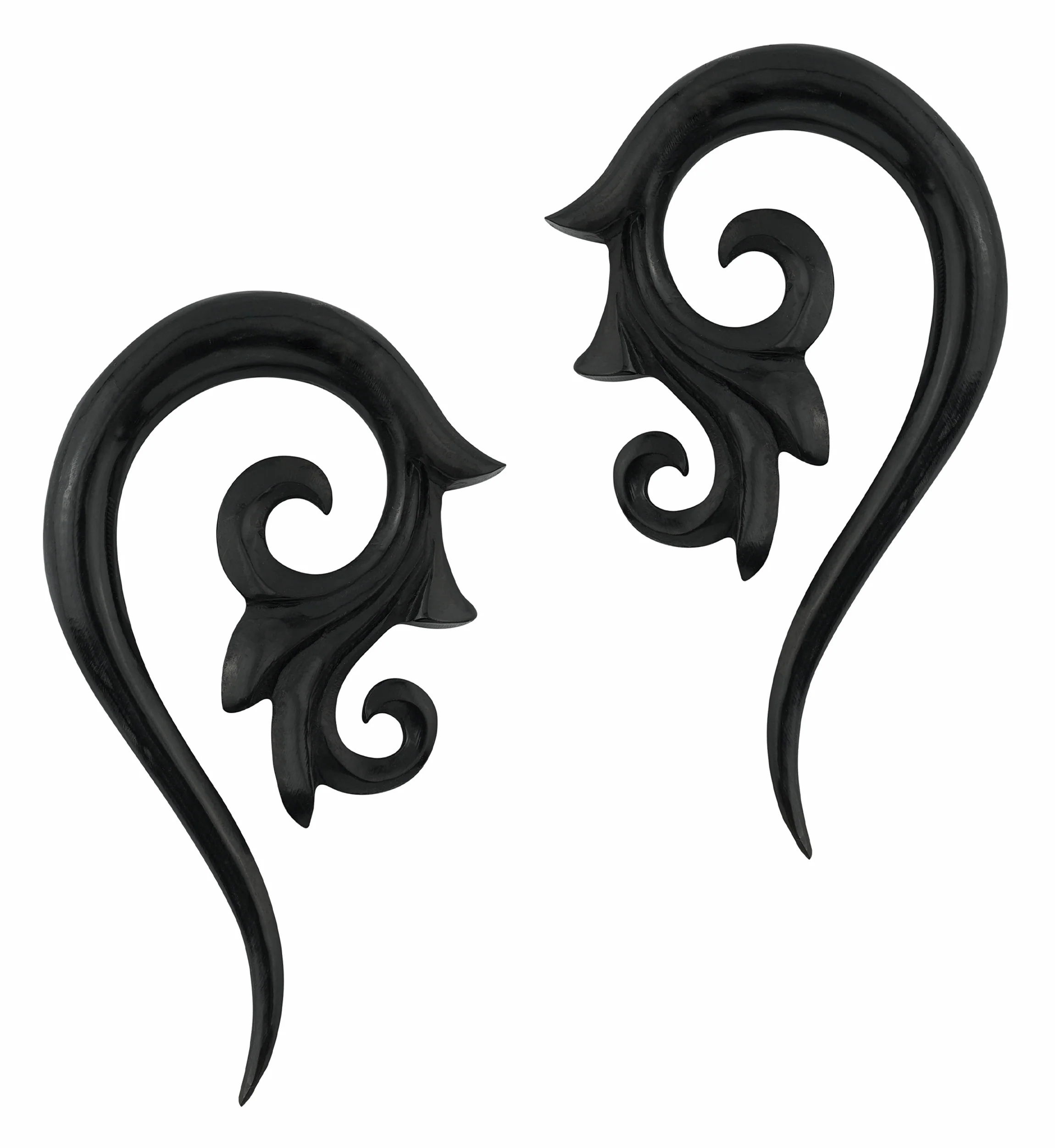 Black Horn Ornamental Hangers