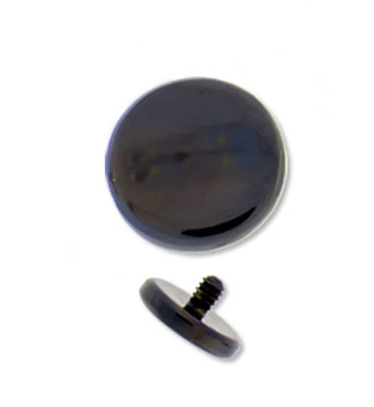Black PVD Threaded Disc