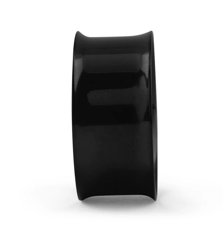Black Stainless Steel Double Flare Tunnels - Image 3