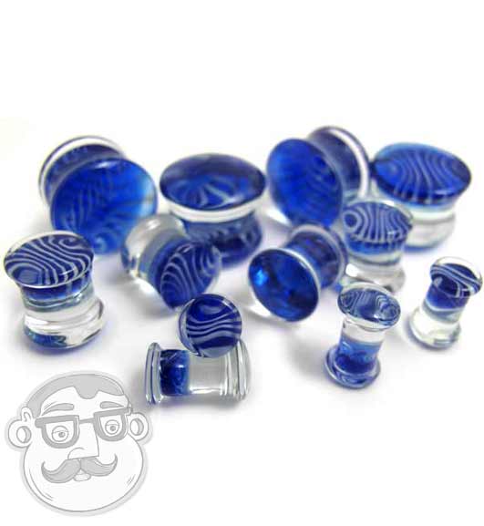 Blue Tiger Glass Plugs - Image 5