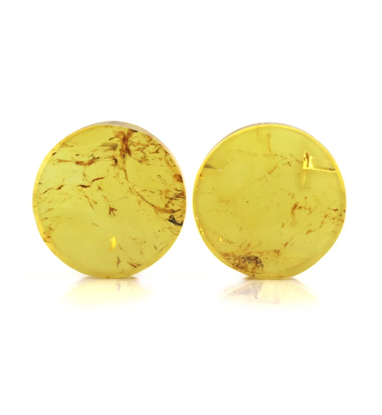 Chiapas Amber Plugs 5/8" (16mm) Version 8