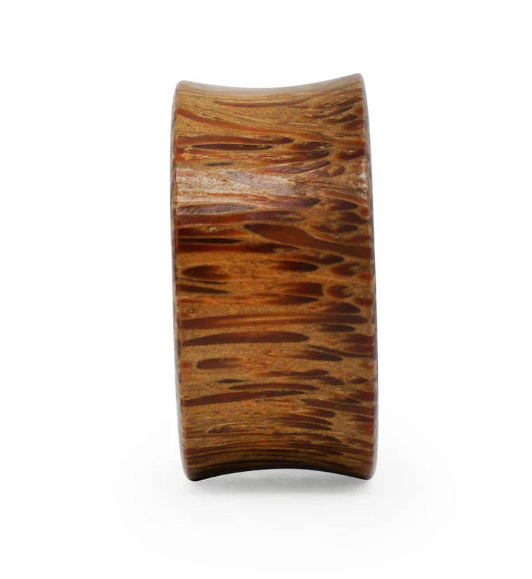 Coconut Wooden Tunnels with White Resin Inlay - Image 7