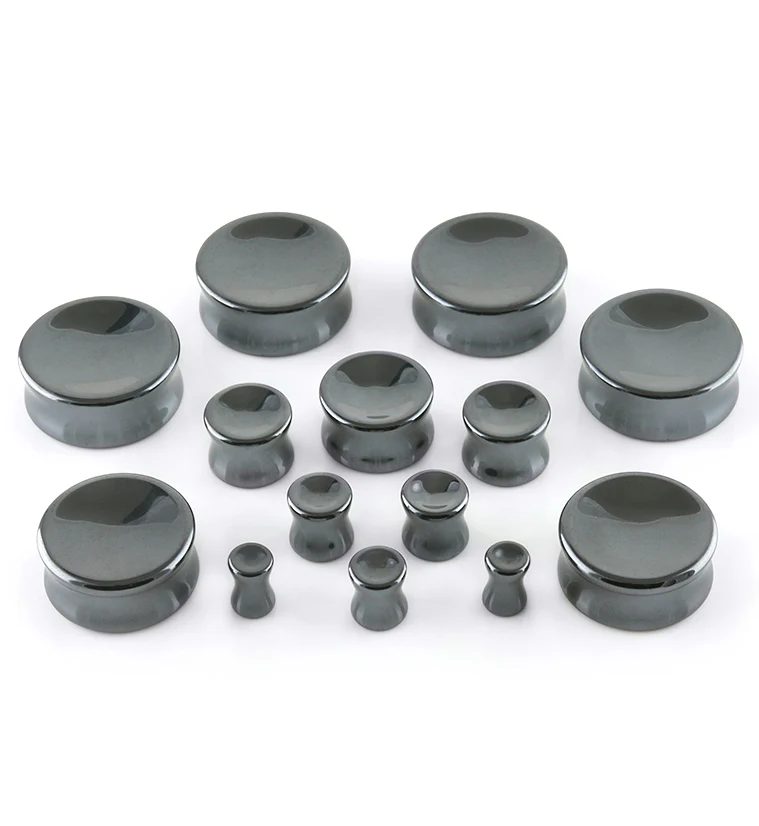 Hematite Stone Plugs - Image 3