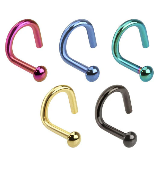 Dome Color Stainless Steel Nose Screw