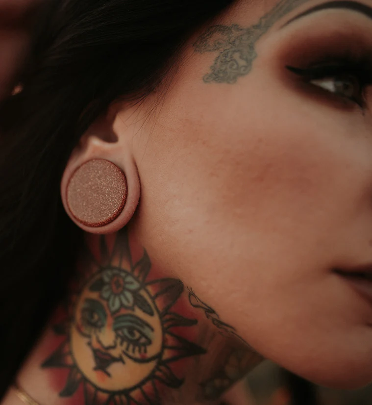 Goldstone Glass Plugs - Image 3