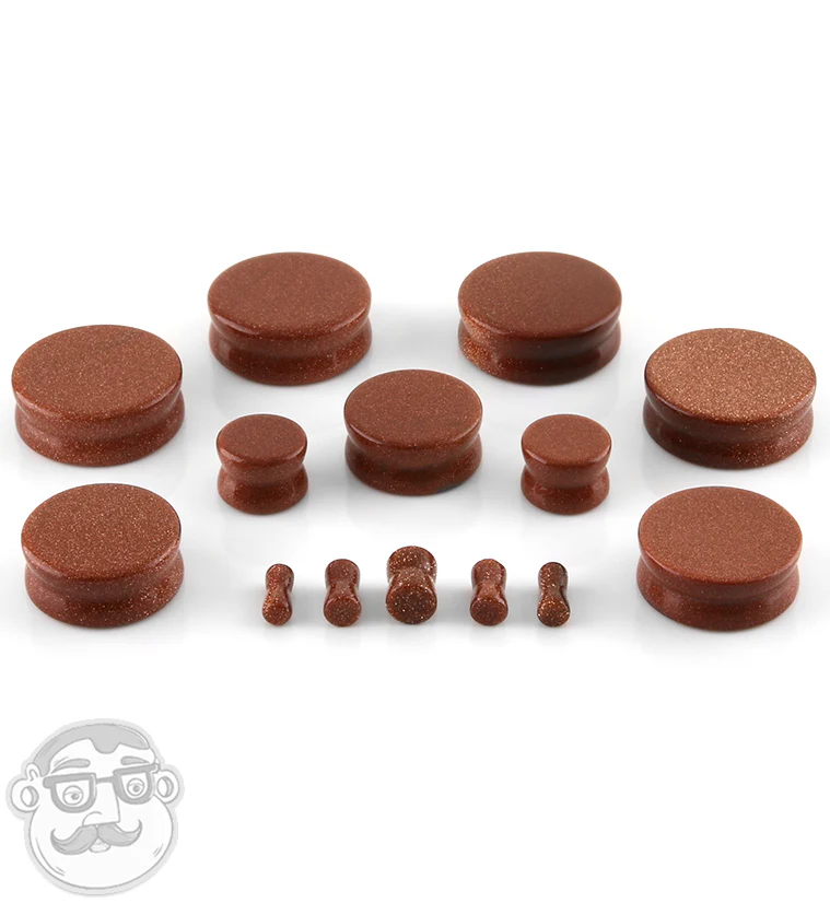 Goldstone Glass Plugs - Image 7