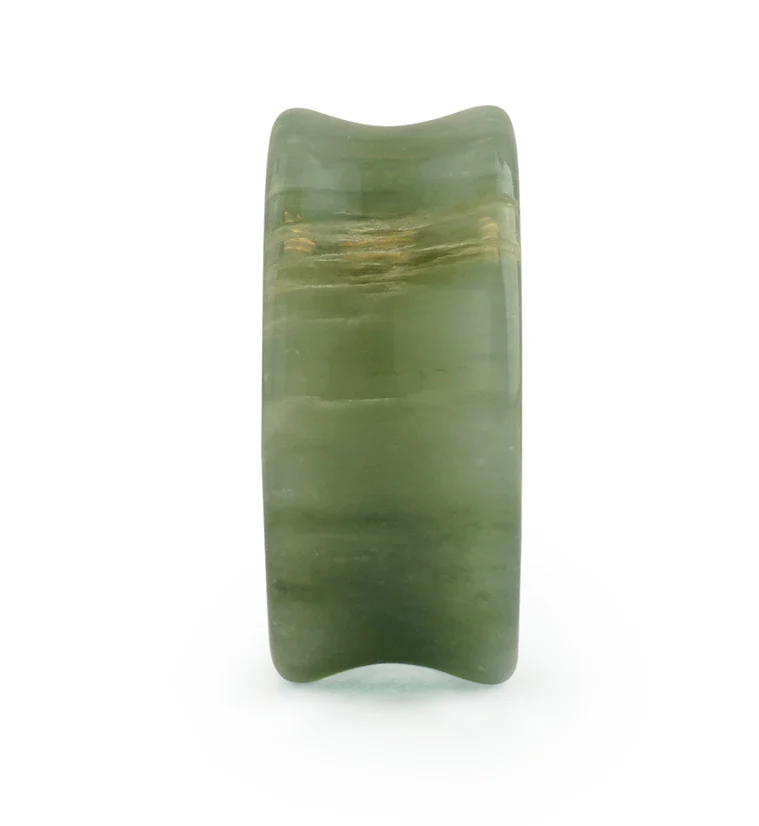 Green Jasper Stone Plugs - Image 4