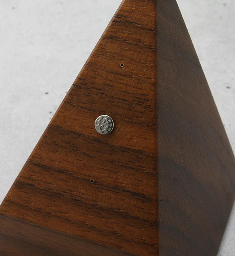 Hammered Disk Threadless Titanium Top - Image 2