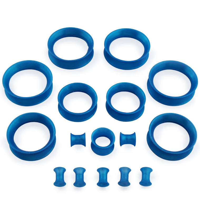 Kaos Sea Blue Pearl Silicone Skin Eyelets - Image 4