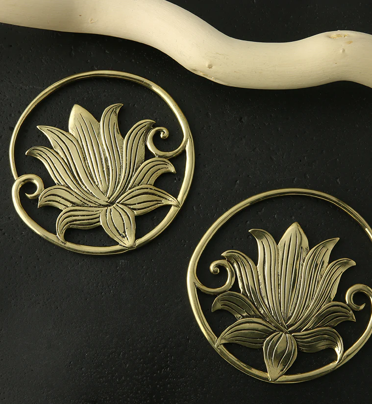 Lotus Brass Hangers - Image 4