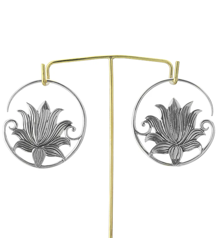 Lotus White Brass Hangers - Image 2