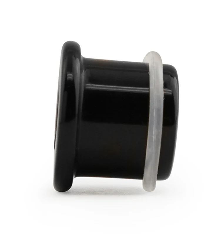 Obsidian Stone Single Flare Top Hat Tunnels - Image 3