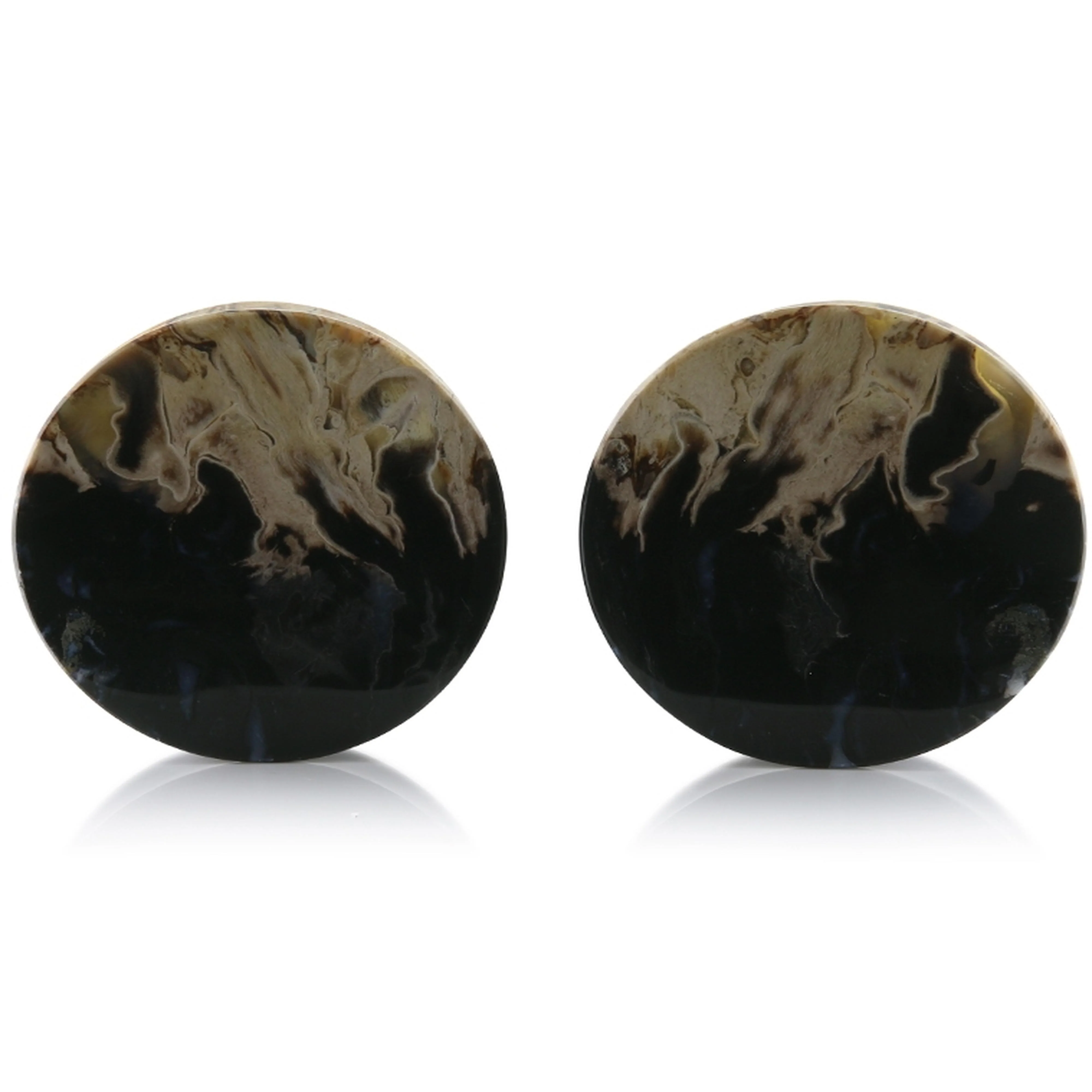 Petrified Palm Root Plugs 1 & 7-16" (36mm) Version 2