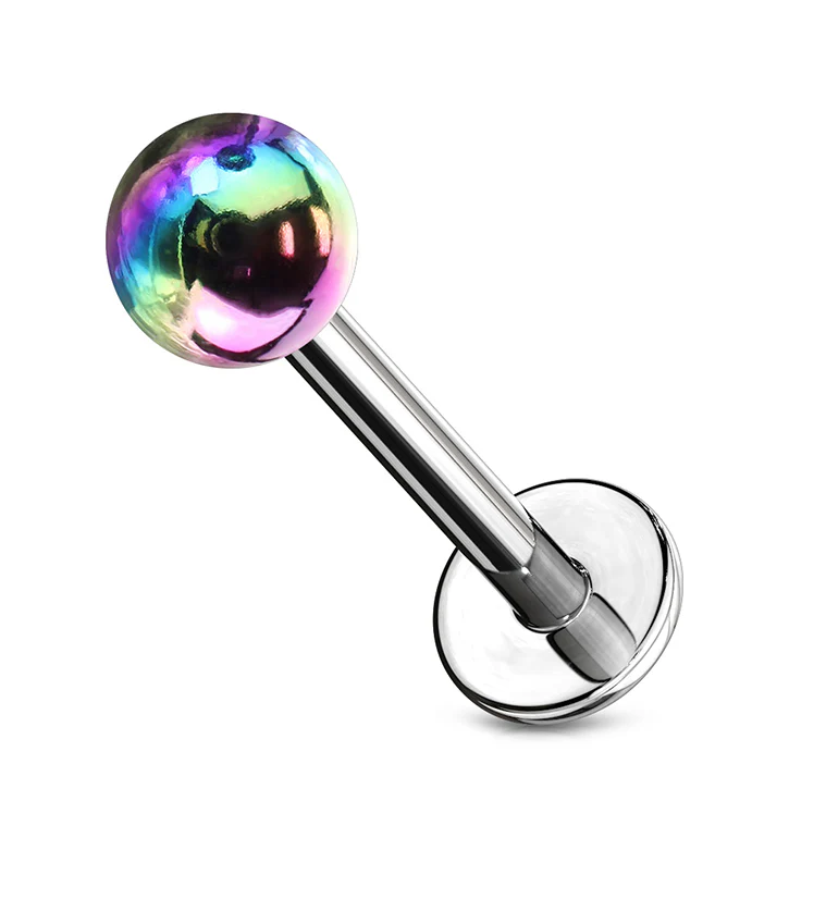 Rainbow Ory Stainless Steel Labret
