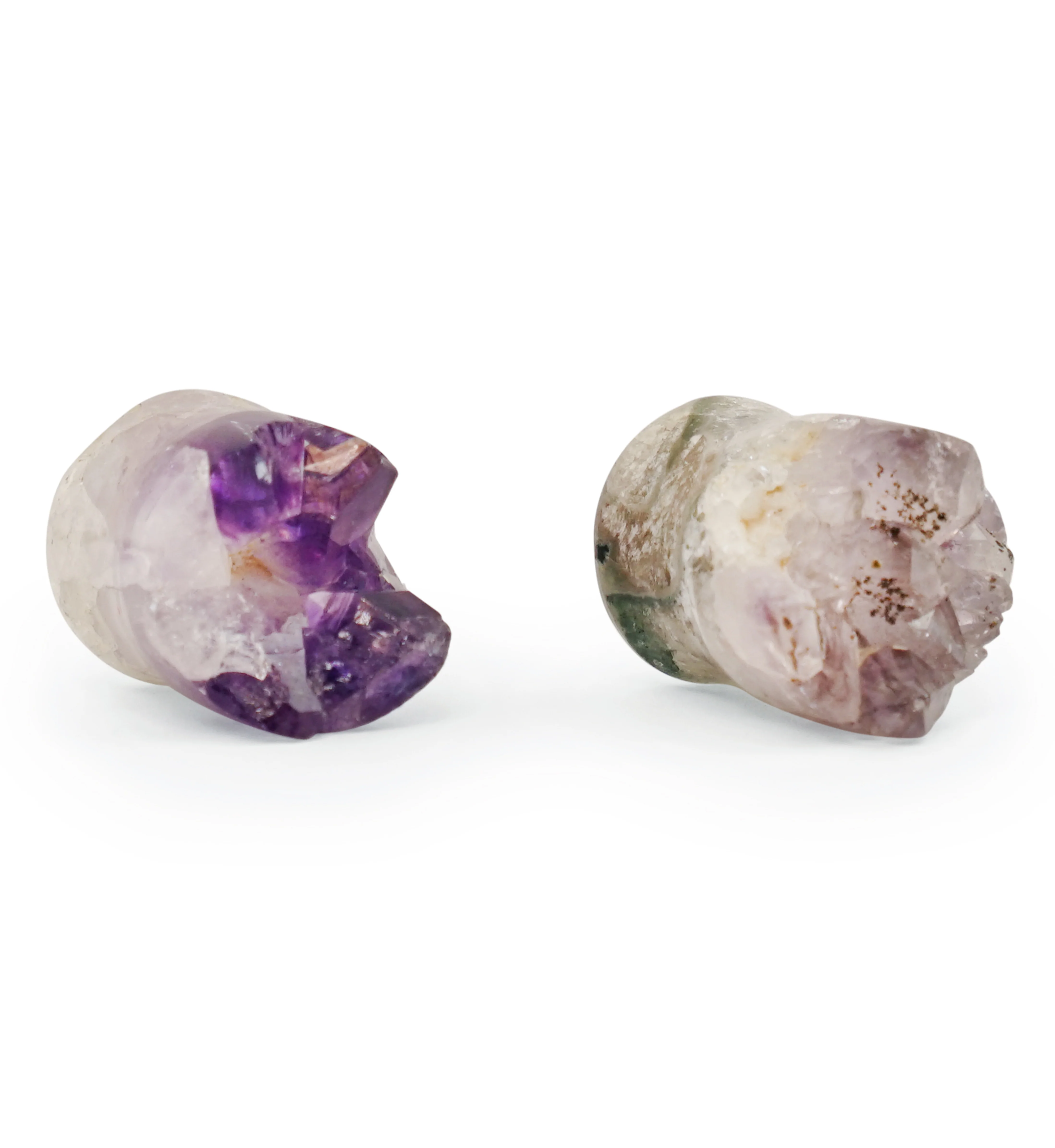 Raw Amethyst Plugs 9/16" (14mm) Version 2 - Image 2