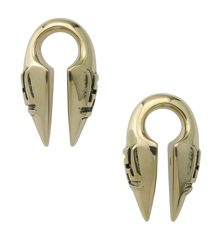 Sayagata Brass Ear Weights - Image 4