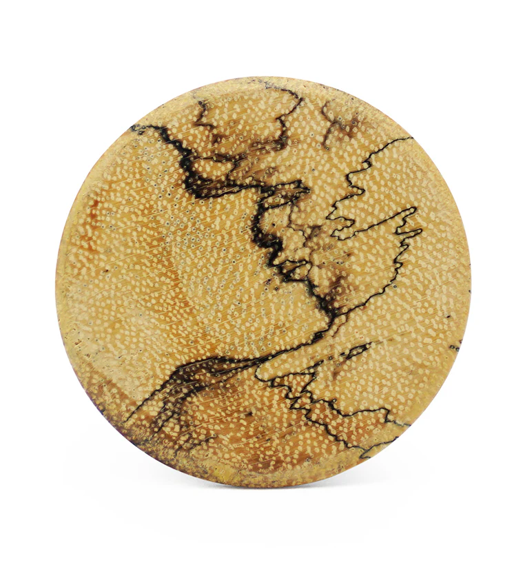 Single Flare Tamarind Wood Plugs - Image 3
