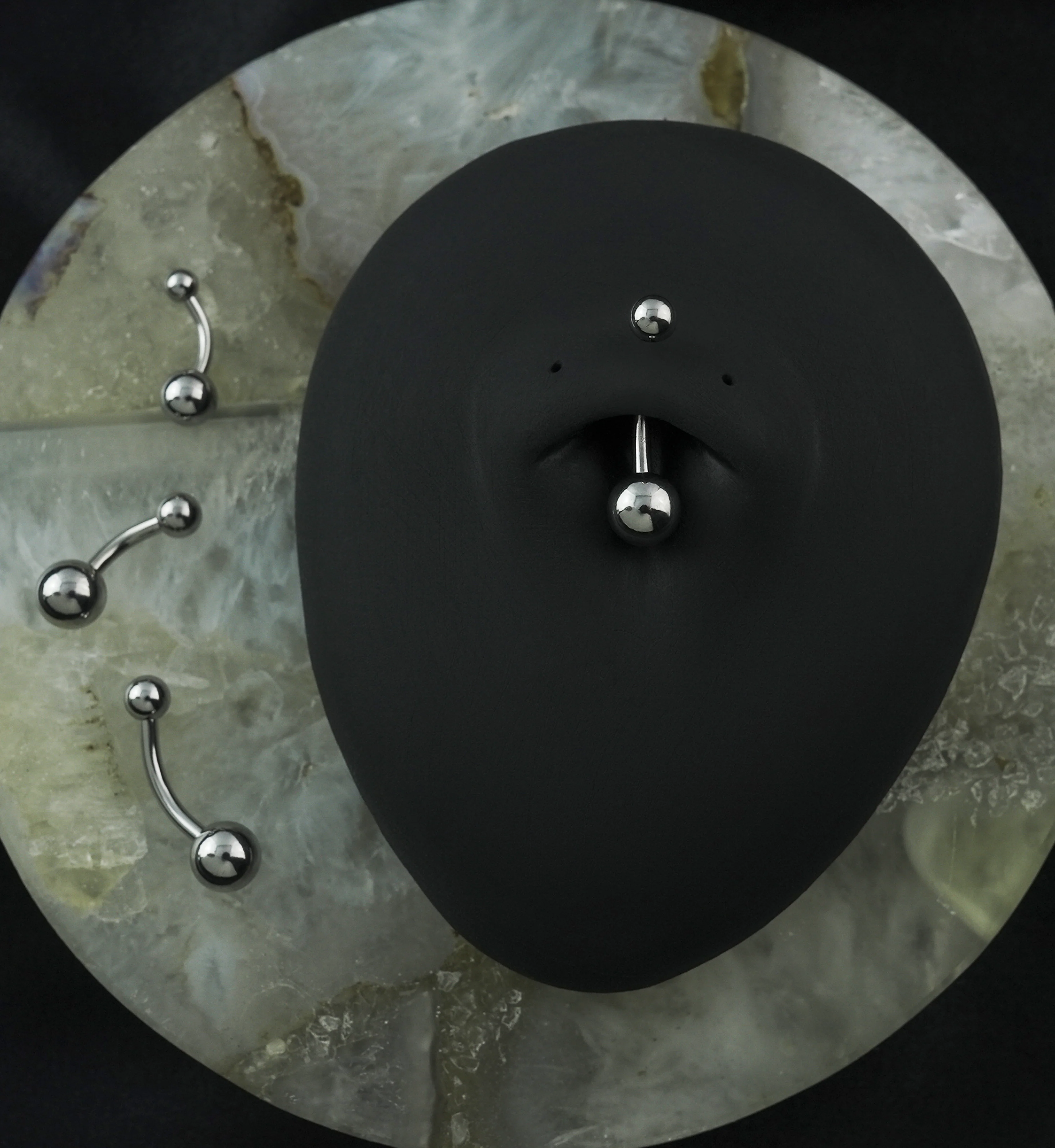 Stainless Steel Belly Button Ring - Image 2