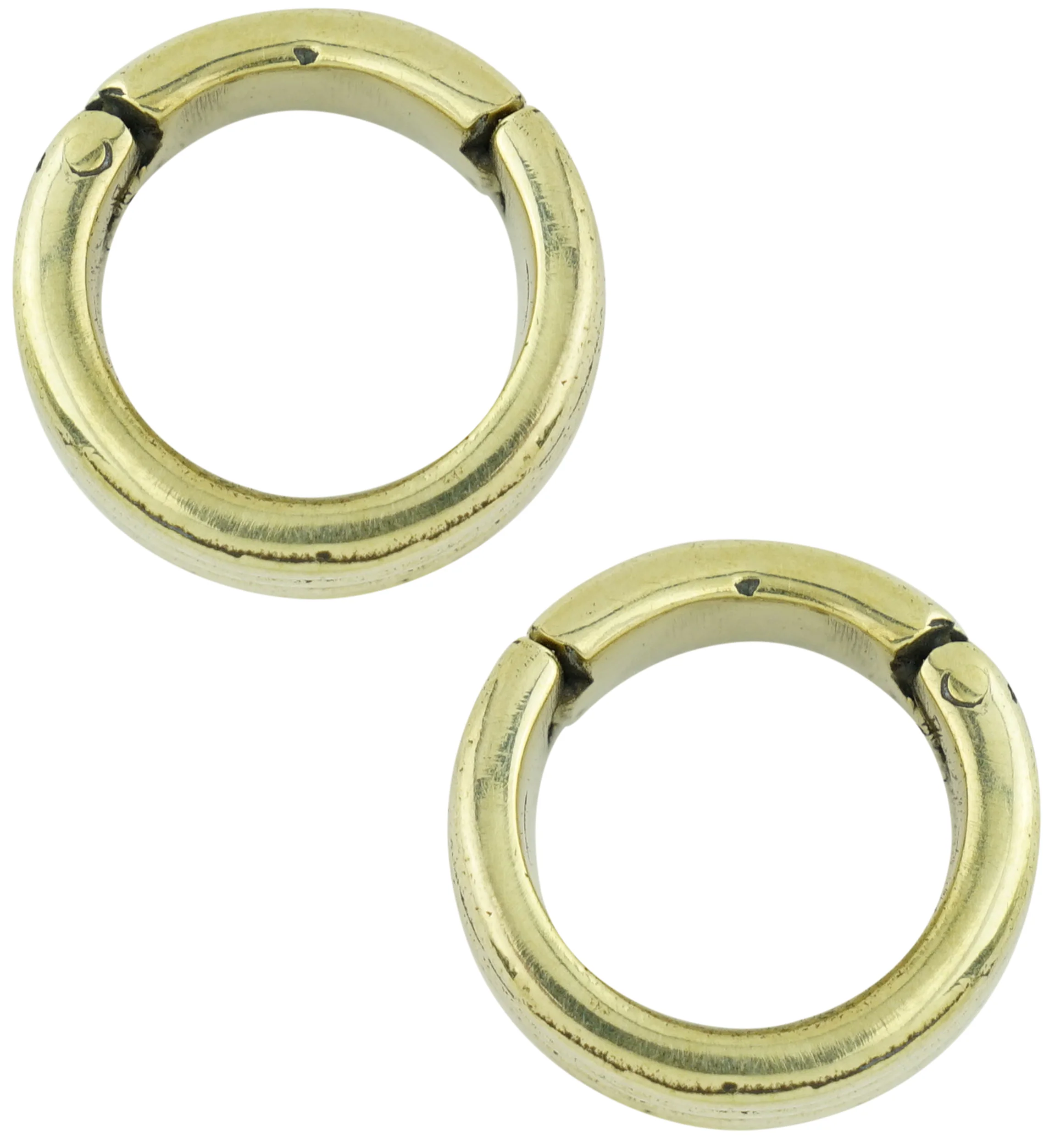Tetrad Ring Brass Hinged Stretched Ear Cuffs - Image 3