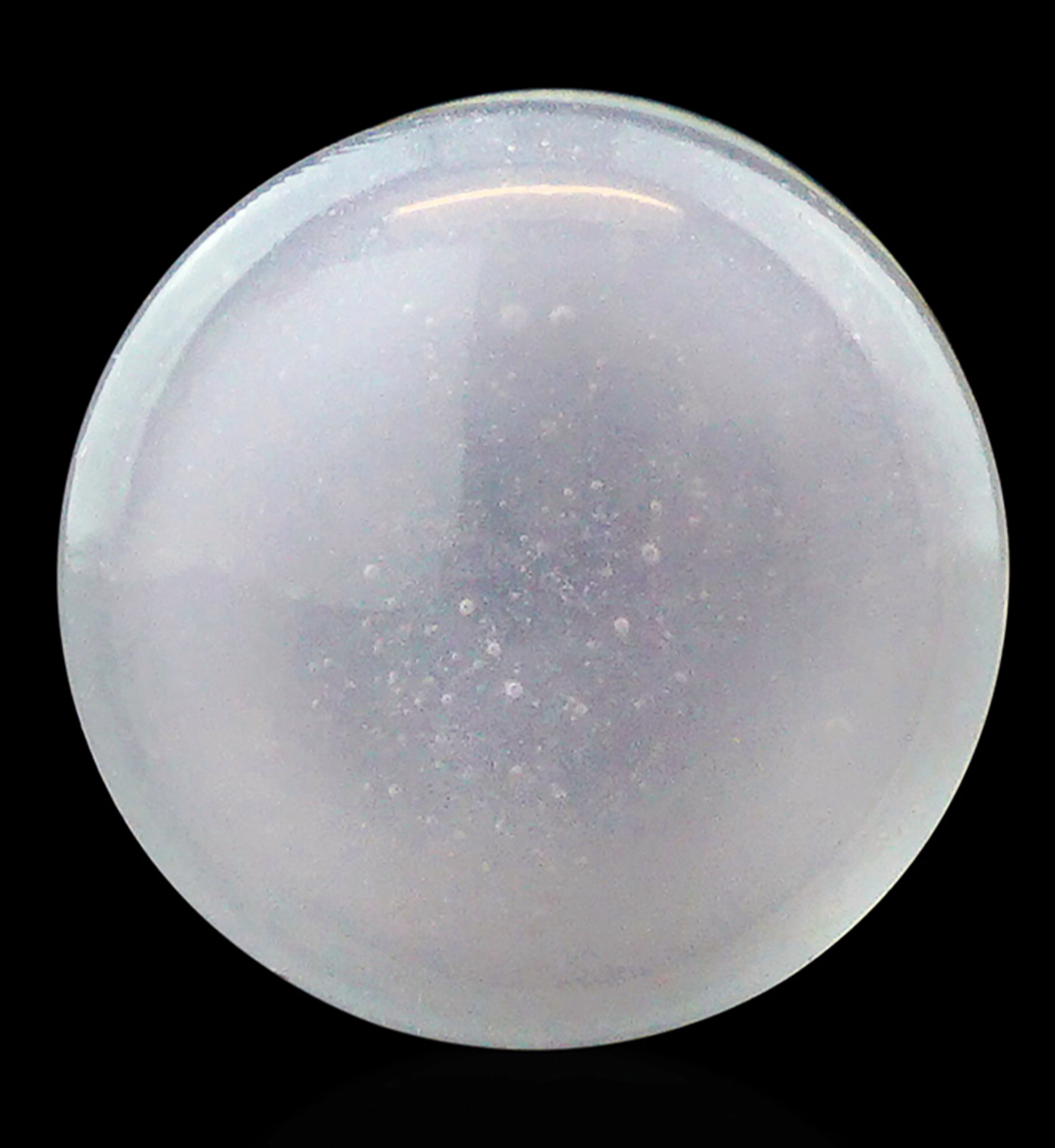 Translucent Pink Color Front Single Flare Glass Plugs - Image 4